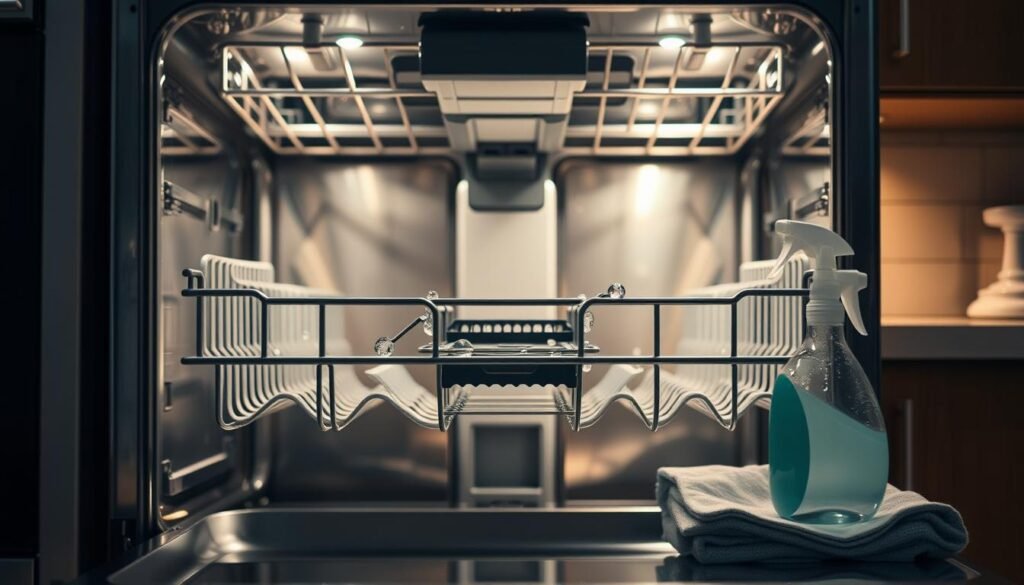 how to clean a dishwasher