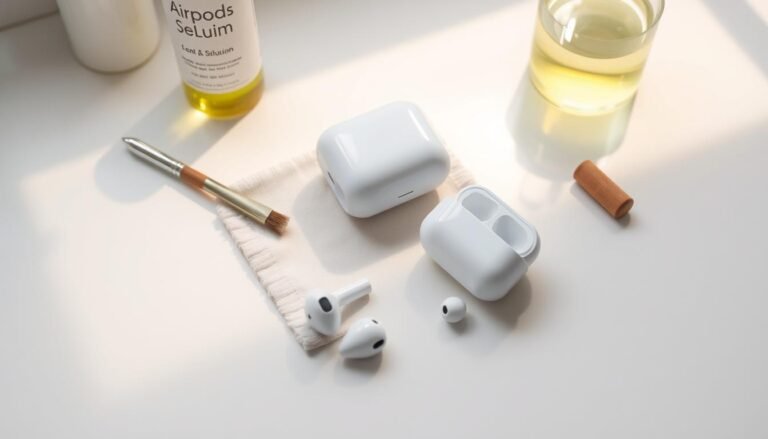 how to clean airpods