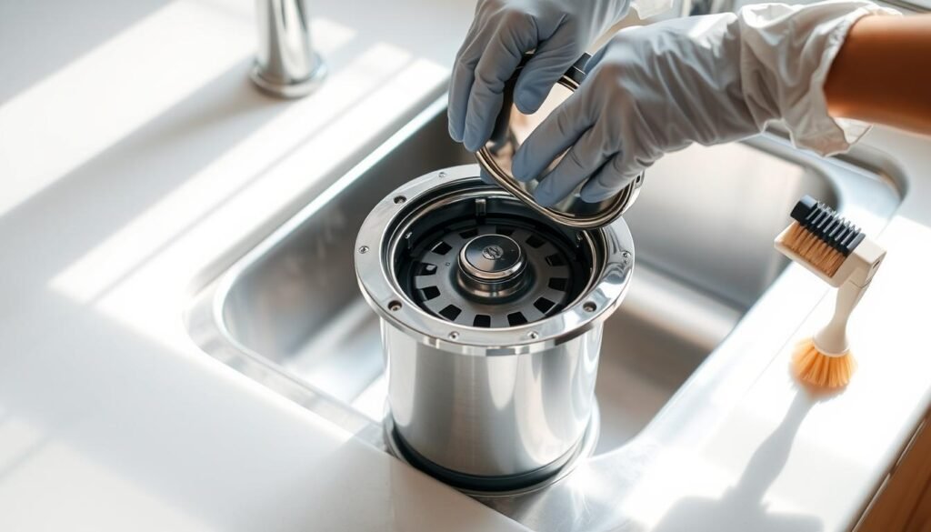 how to clean garbage disposal