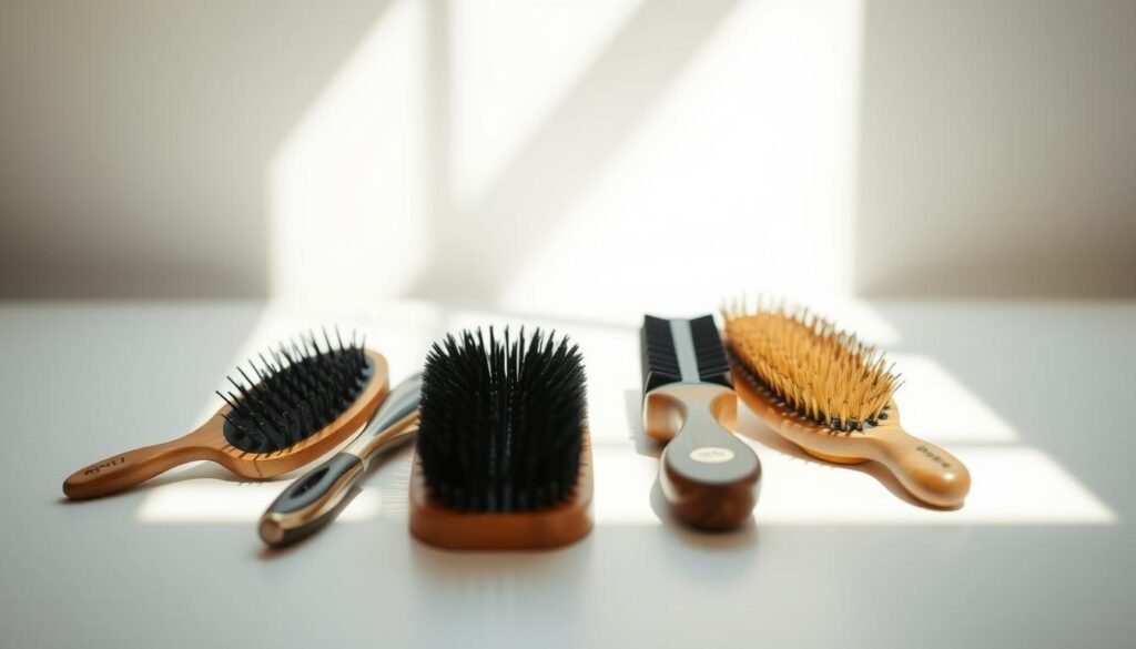 how to clean hair brushes
