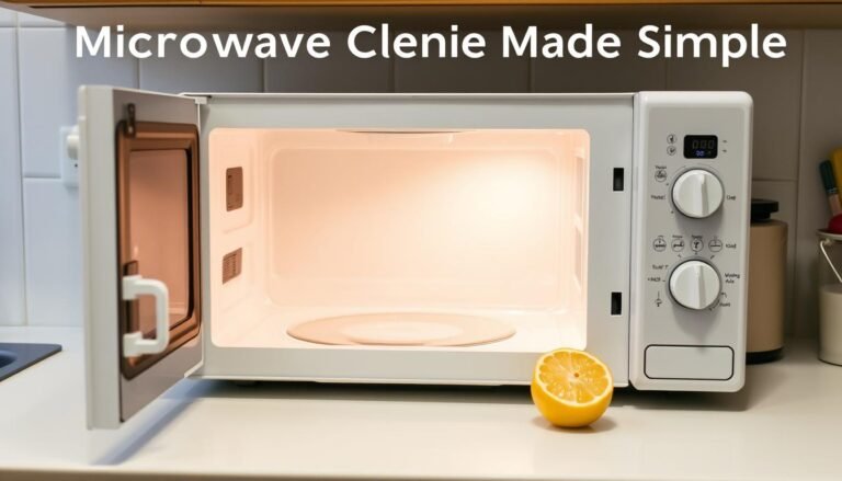 how to clean microwave