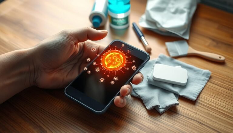 how to clean your phone from virus for free