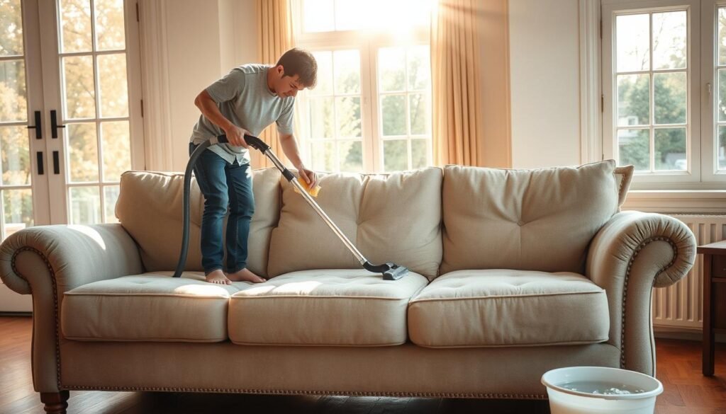 how to clean a couch