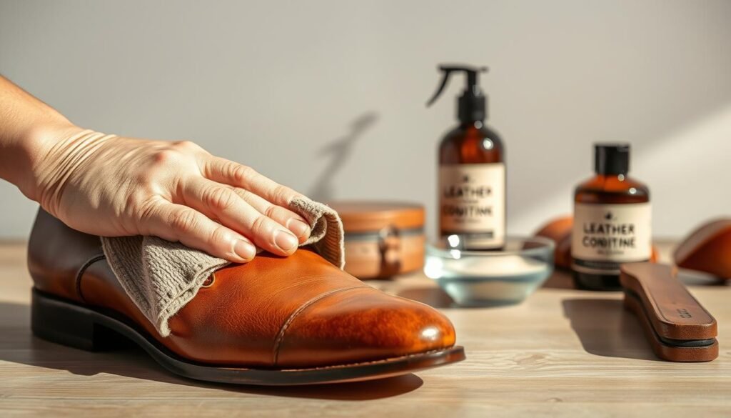 how to clean leather