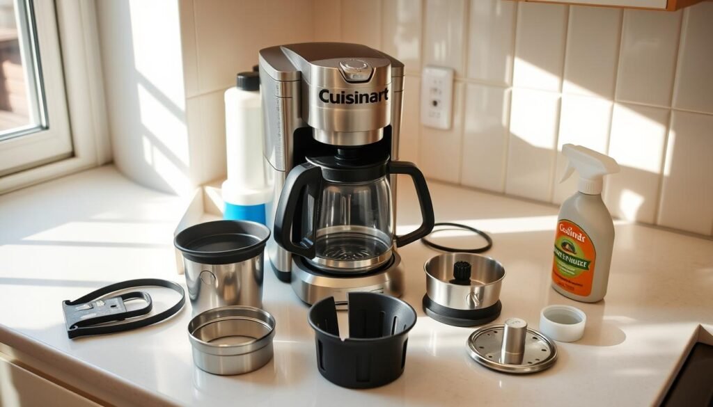how to clean a cuisinart coffee maker