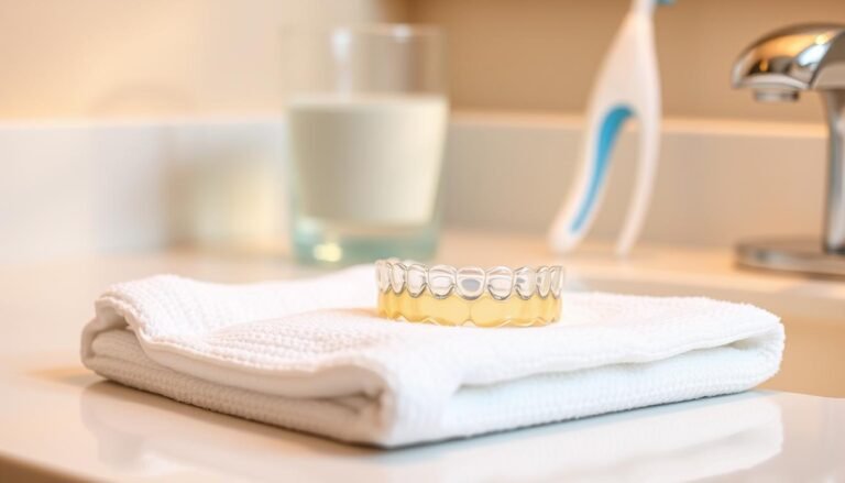 how to clean a retainer