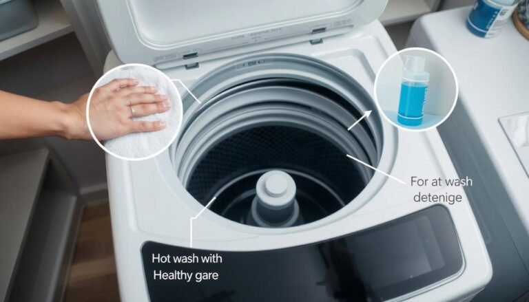 how to clean a washer