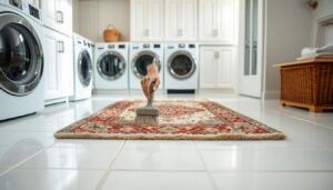 how to clean a wool rug