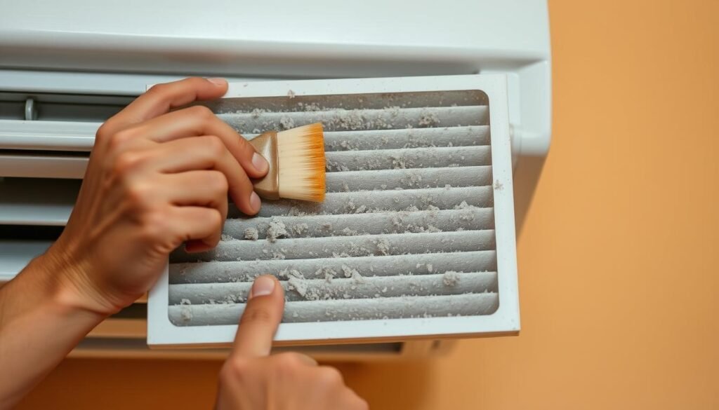 how to clean ac filter