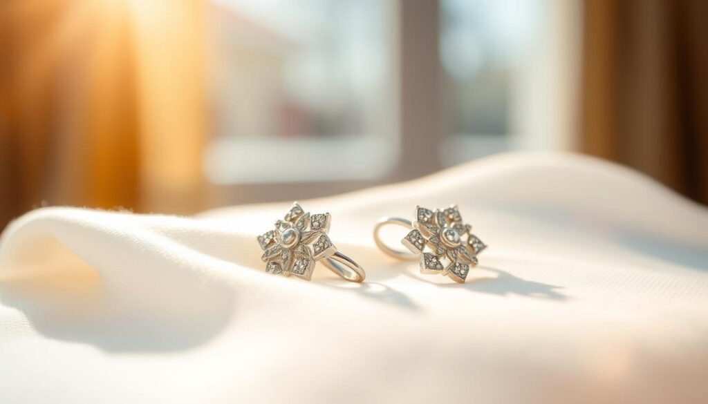 how to clean earrings