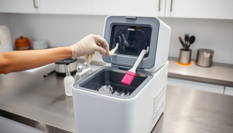how to clean ice maker