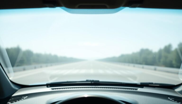 how to clean inside of a windshield