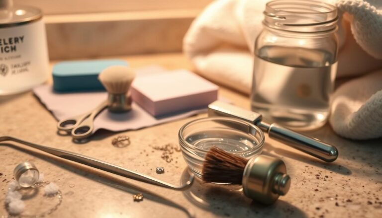 how to clean jewelry at home