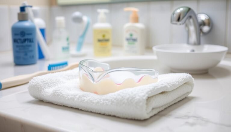 how to clean mouth guard