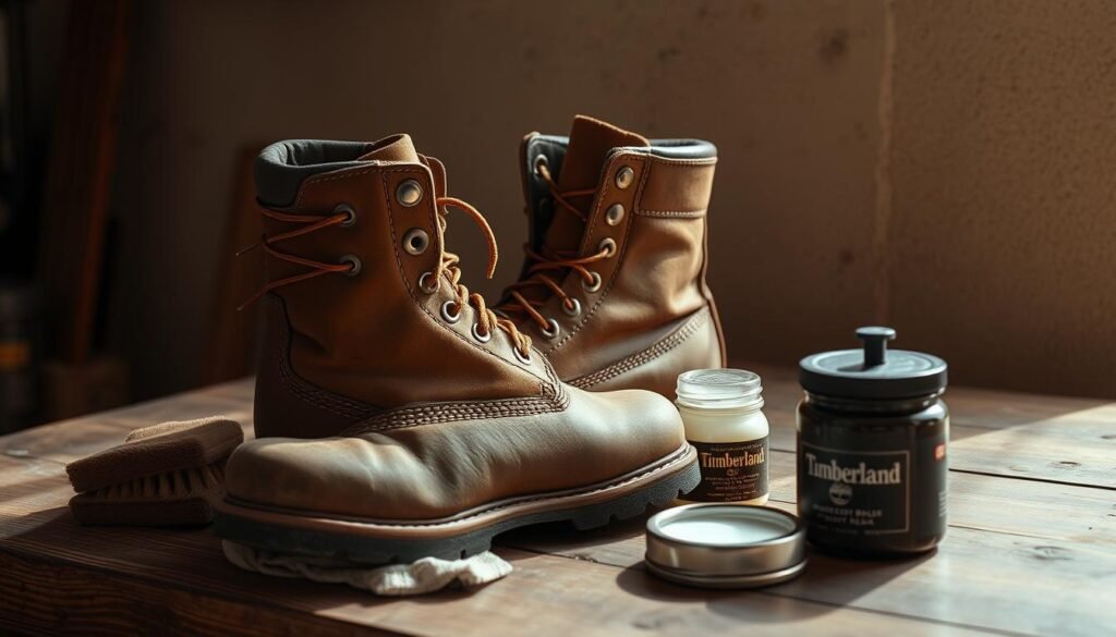how to clean timberland boots