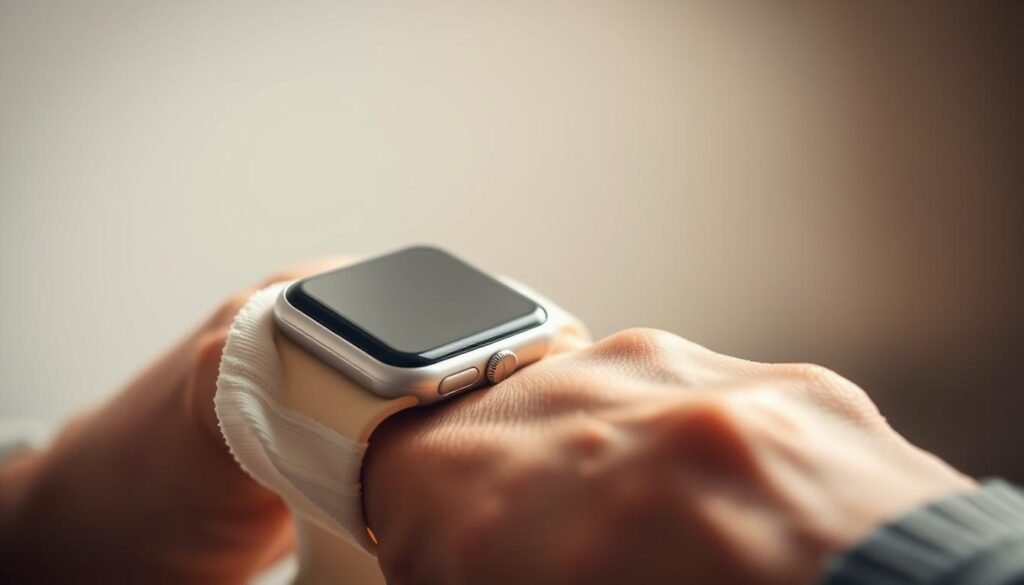 how to clean apple watch band